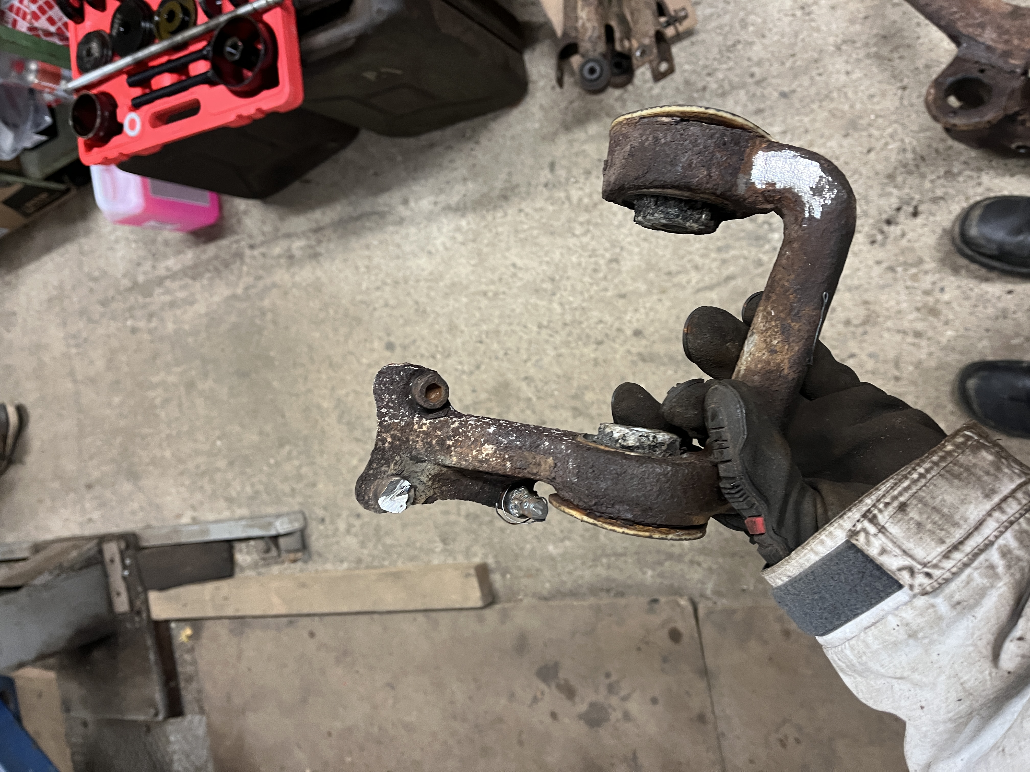 Halterung Haldex Getriebe